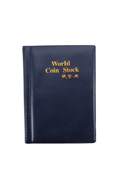 Choice3 blue 1 PC 120 Grid Coin Album Books Mini Coin Holders pages Coin Stor...