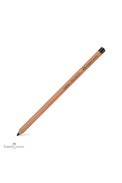 Faber Castell Pitt Faber-Castell pastel pencil black, 4.3 mm thick lead, for ...