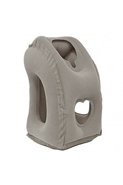 Choice1 grey Inflatable Travel Pillow,Travel Accessories With Neck And Head S...