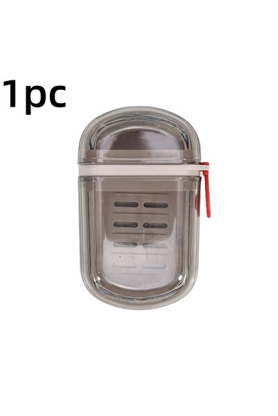 Choice3 Coffee-1pc Travel Portable Soap Box with Lid Sealed and Drainable Sma...