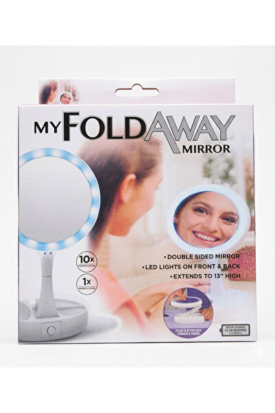 Generic اسم المنتج الظاهر في الصورة هو "My Foldaway Mirror" (مرآة ماي فولد أواي)