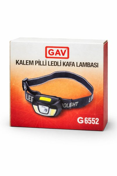 GAV LEDLİ KAFA LAMBASI (G6543) MADEN, KAMP, TÜNEL, YÜRÜYÜŞ KARANLIK AYDINLATMA