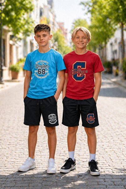 armicem ArmiKids 2-pack Advantage για αγόρια με πολύχρωμα εμπριμέ καλοκαιρινά...