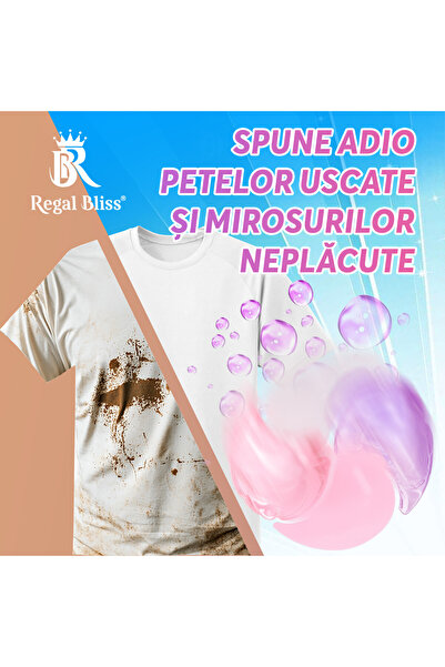Regal Bliss Detergent de rufe capsule Regal Bliss, 4in1 pods pentru curatarea si protectia hainelor, 30 Spalari