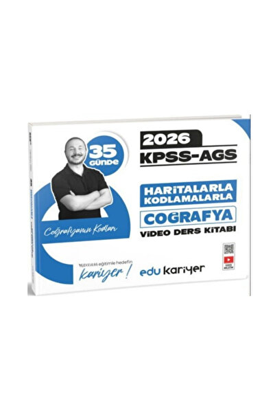 Krallar Karması 2026 Edu Kariyer Coğrafyanın Kodları KPSS AGS 35 Günde Harita...