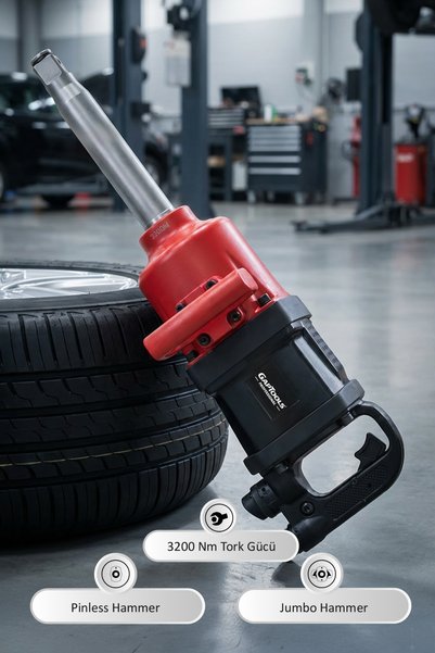 GAPTOOLS PROFESSIONAL Havalı Somun Sökme Uzun Tip GP102