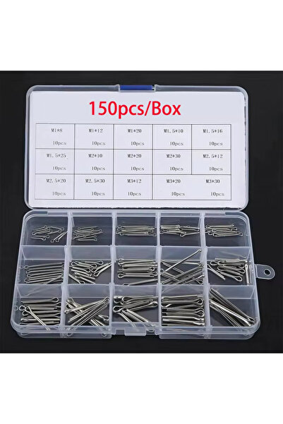 choice2 150pcs 150/230/340PCS Split-Pins / Split Cotter Pins Stainless Steel ...