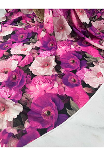 ipekkumaş Livaldi Digital Printed Crepe Fabric Our Product Is Sold by the Pie...