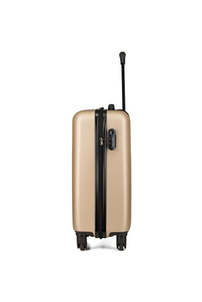 zagatto Troler Cabina, Roz, 56x36x20 cm, Troller, Bagaj de mana, Valiza Cabina, 4 Roti, Cifru, ABS, ZG509