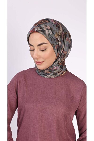 locella Soft Pamuk Eşarp Gri