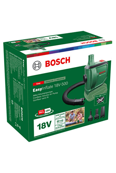 bosh Bosch EasyInflate 18V-500 Solo Hava Pompası