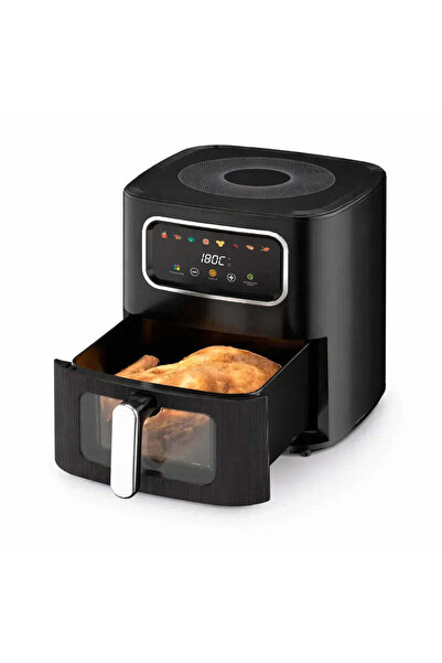 Luxis Φριτέζα Αέρος - 10 λίτρα, 2800 βατ, Ψηφιακός Πίνακας, Μαγείρεμα χωρίς λ...