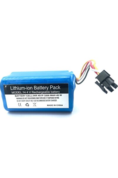 ümit maker Midea M6 Robot Süpürge 2600 mAh 14.4 V Batarya – Orjinal Uyumlu Uz...