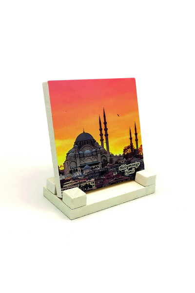 Sadrazam Επιτραπέζια βάση από πέτρα με εκτύπωση του Τζαμιού Σουλεϊμανιέ στην ...