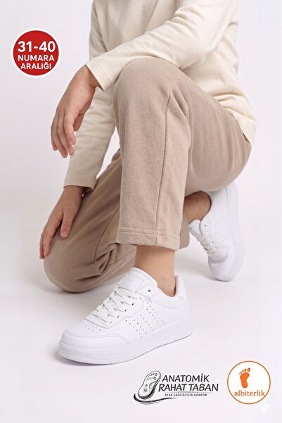 AlbiShoes Pantofi sport unisex pentru fete, băieți, copii, adulți, cu șiretur...
