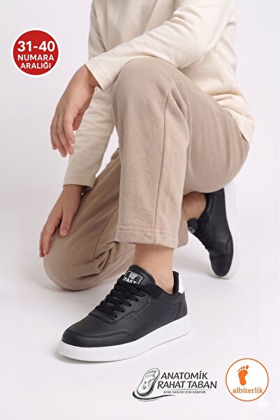 AlbiShoes Pantofi sport unisex pentru fete, băieți, copii, adulți, cu șiretur...