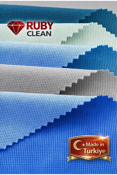 RUBY CLEAN ( 4 ADET ) MİKROFİBER CAM BEZİ (40X50 CM) - İZ BIRAKMAZ, TÜY YAPMA...