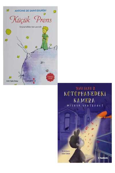 Yakamoz Yayınları 2 Kitap. Küçük Prens+Yuan Huan 2: Kütüphanedeki Kamera