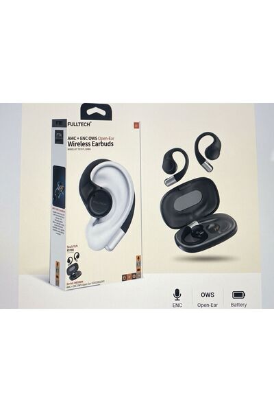 AslıCanaccessories Kablosuz Kulaklık ANC+ENC, 300 Saat Bekleme Süreli Kablosu...