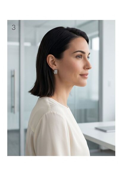 B&T Bujiteri Women's Modern Design Earrings