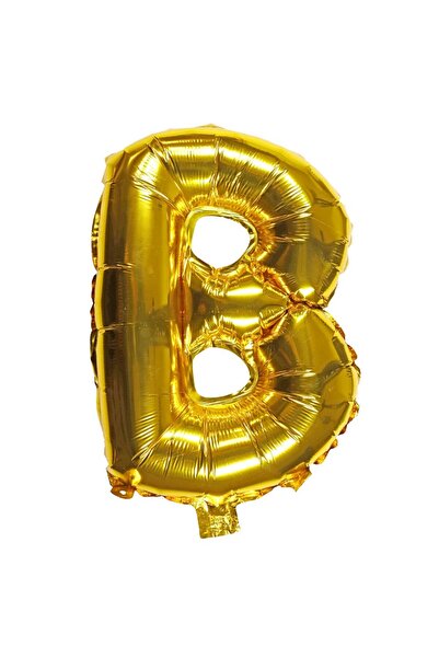 OEM Balon Auriu Litera B