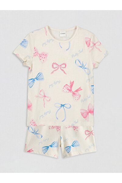 LC Waikiki Timeless Clothing & Timeless Choices Zero Roba Collar Girls' Print...
