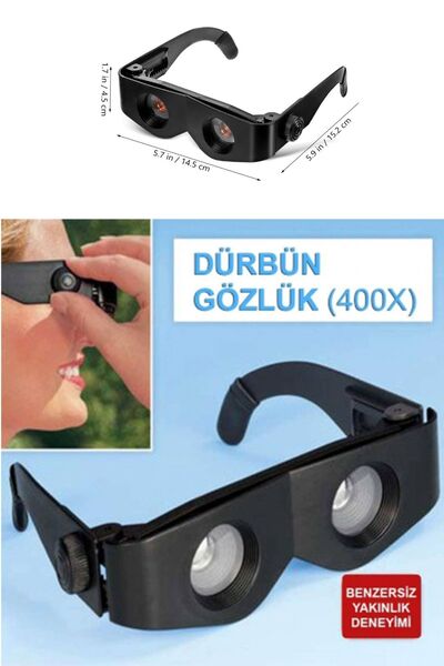 özgürce Yüksek Çözünürlüklü Zoom Dürbün Gözlük ile Detayları Yakala