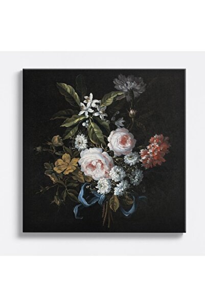 OEM Tablou pe pânză premium WOWCanvas, Buchet elegant de flori, 80 cm x 80 cm