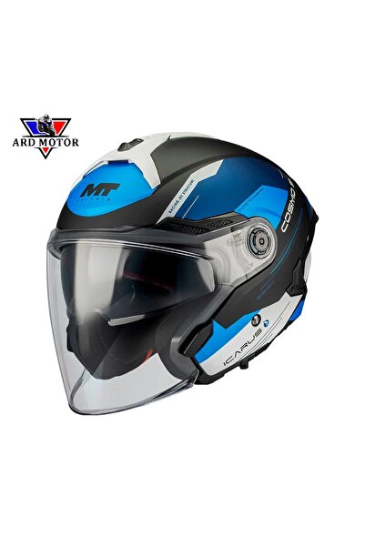 MT Helmets COSMO SV B7 MAT GÜNEŞ VİZÖRLÜ YARIM KASK