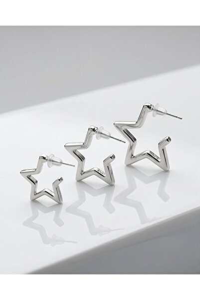 B&T Bujiteri Yildiz Model 6-Piece Small Medium Large Earrings