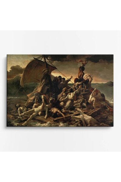 OEM Tablou pe pânză premium WOWCanvas, Pluta lui Medusa, 120 x 80 cm