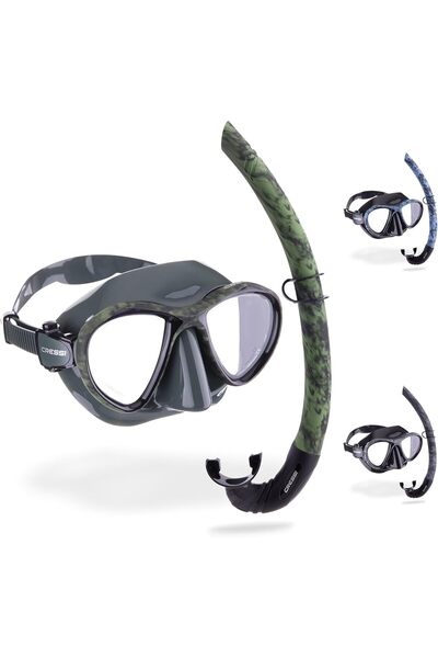 Cressi Metis and Corsica Set Consisting of Metis Mask and Snorkel for Unisex ...