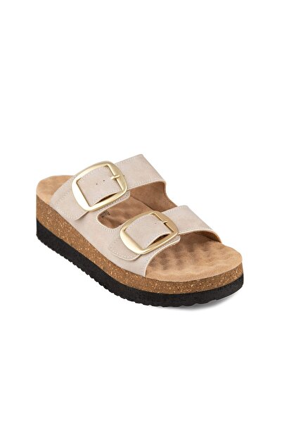 Muya Pantai 35205 Anatomical Women's Massage Sole Slippers Gray