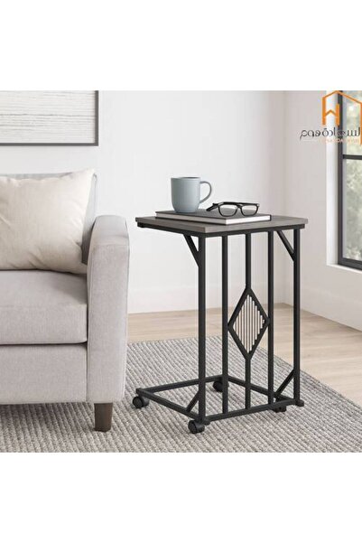 Al Saadah Home Serving Trolley - 35X40X61 cm - Gray