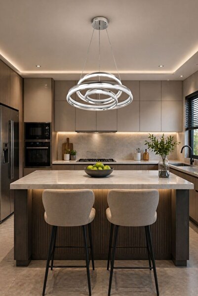 Harnelli MODERN LED AVİZE ÇİFT TARAFLI LEDLİ