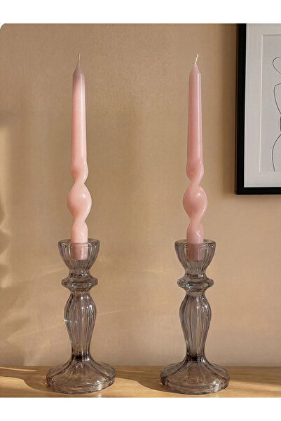 LC Waikiki ESVAB • Modern & Seçkin Dekoratif Şamdan Mum 2'li