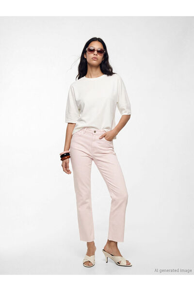 LC Waikiki بنطلون جينز نسائي من I Crop Spanish Paça من Freezen Store