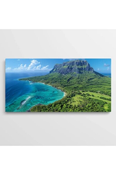 OEM Tablou pe pânză Peisaje WOWCanvas, Râu și Natură într-un decor magnific, ...