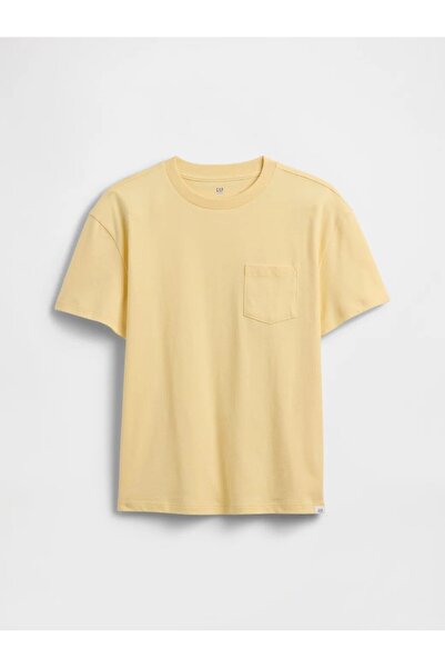 GAP V-SPR Μπλουζάκι με τσέπη στον στρογγυλό λαιμό