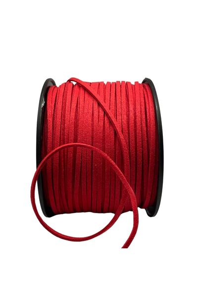 Bi hızlı Süet ip - 3 mm Süet Kordon – Hobi, Takı ve El Sanatları İçin İdeal (...
