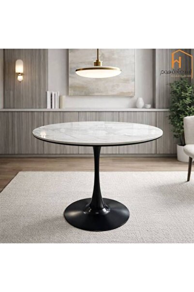 Al Saadah Home Individual Service Table - Ceramic - 70*70*74 cm