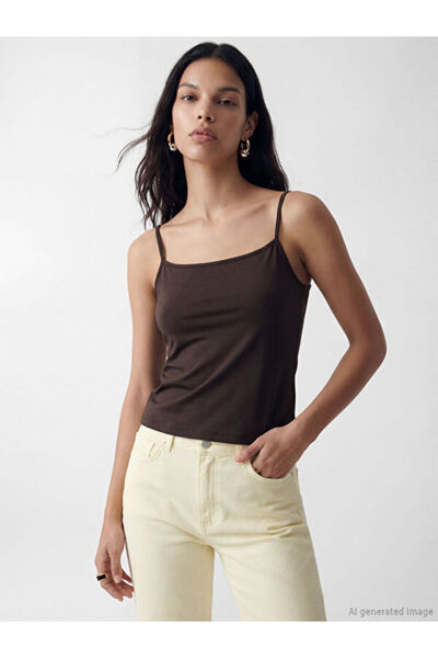 LC Waikiki U Roba Collar String Strap Women's Undershirt from Uzg Store for S...