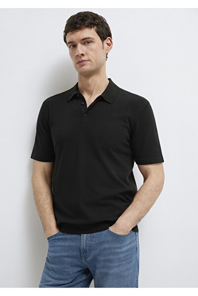 Mavi Polo collar knitwear black