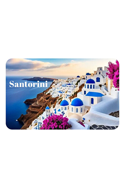 Vera Buzdolabı Magneti - Yunanistan Santorini - Hediyelik Eşya