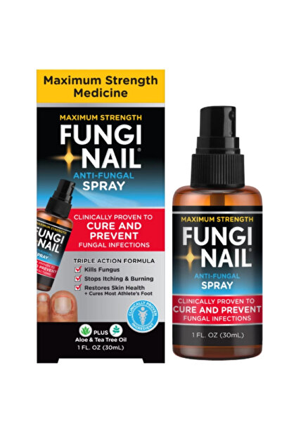 FUNGI Naıl Antı-Fungal Sprey Clınıcally Proven To Cure and Prevent Infectıons...