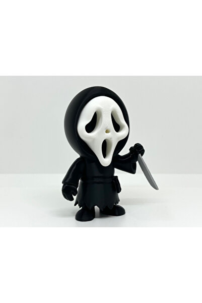 OtoBakımZamanı Scream Ghostface Figürü - 3D Yazıcı Tasarım Korku Filmi Biblos...