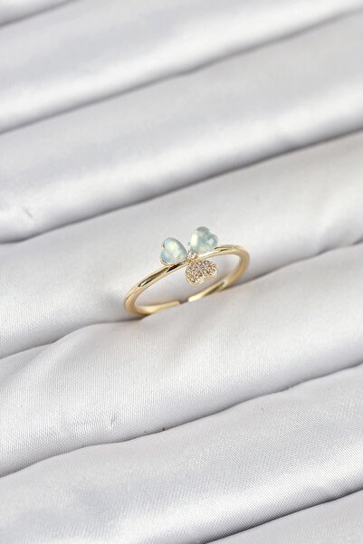 Generic Brand Dgc Avm ®   Brass Gold Color Clover Model Women's Ring