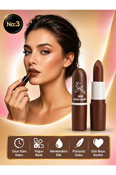 KYLA Highly Pigmented Matte Lipstick with a Velvety Texture, 1 Piece