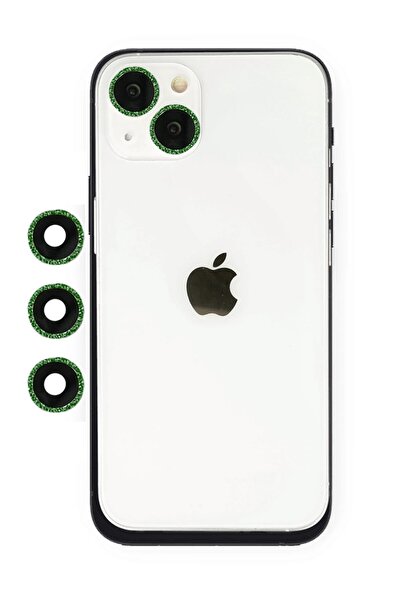 SORA GROUP Iphone 14 shine camera lens - green
