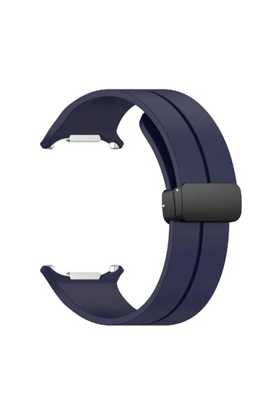 SORA GROUP ®   Watch 7 Ultra Kr418 Tender Silicone Strap - Navy Blue